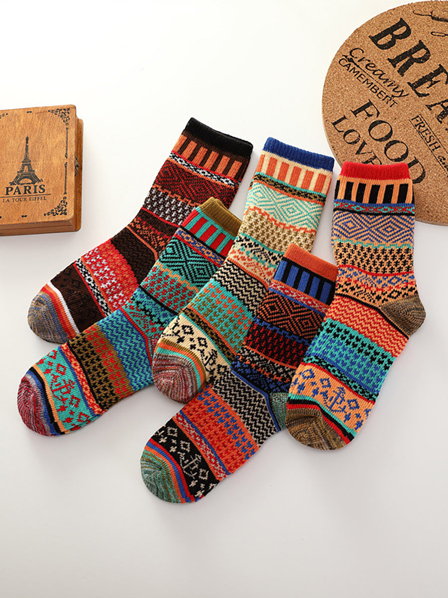 Casual 100% Cotton Socks for Women | BUYKUD
