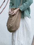 Retro Cotton-linen Shoulder Bag