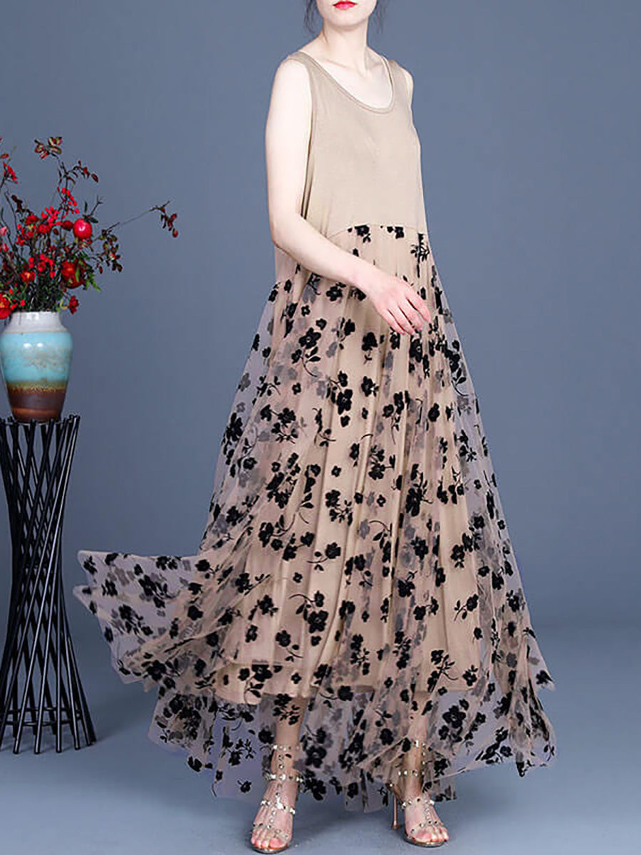 maxi pinafore dress long Kenna Pinafore Dress Multi-Color | Size S