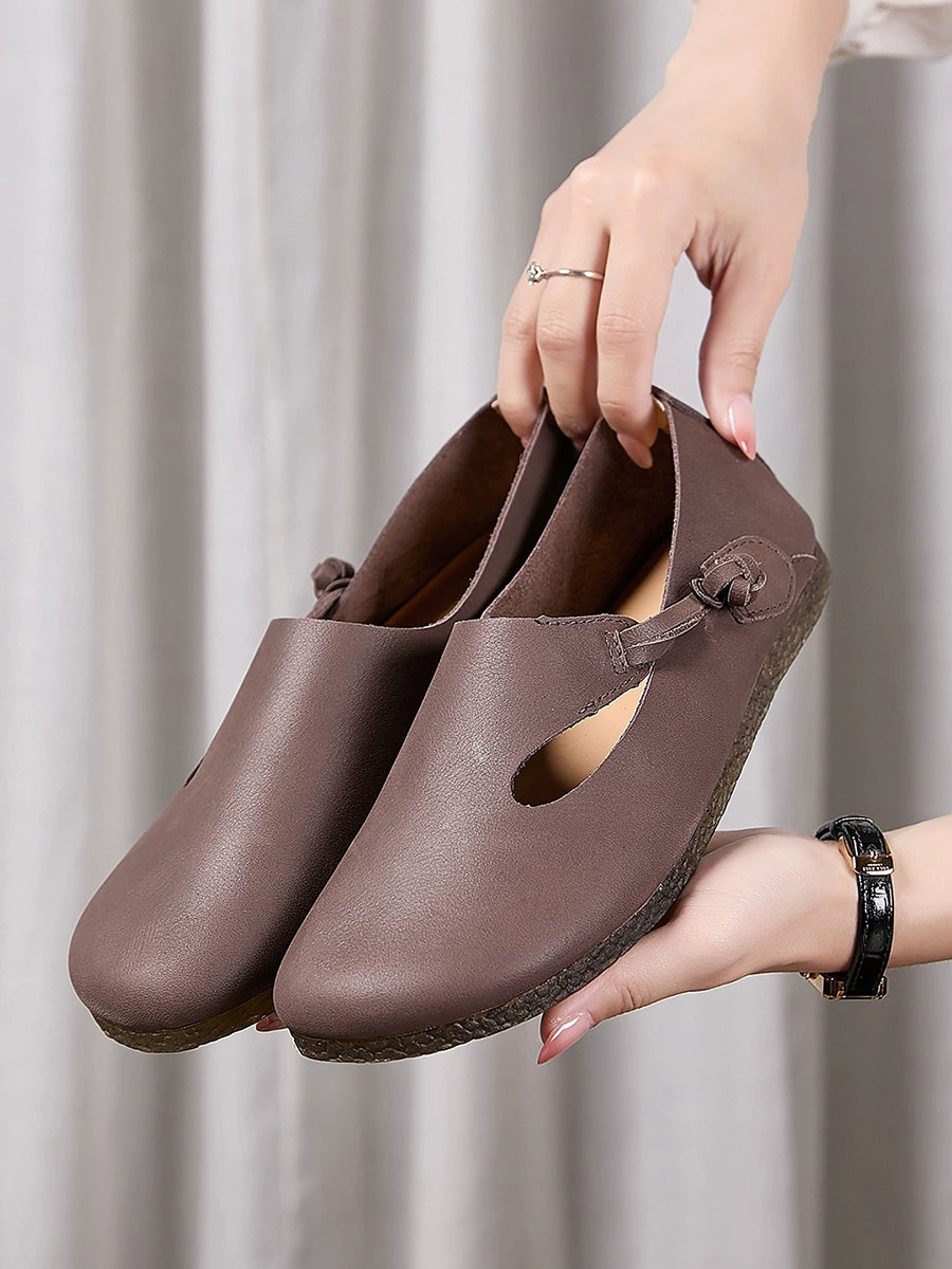 Women Summer Casual Soft Leather Flat Shoes – BUYKUD Women Summer Casual Soft Leather Flat Shoes – BUYKUD