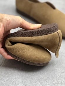 Women Summer Genuine Leather Soft Flat Shoes