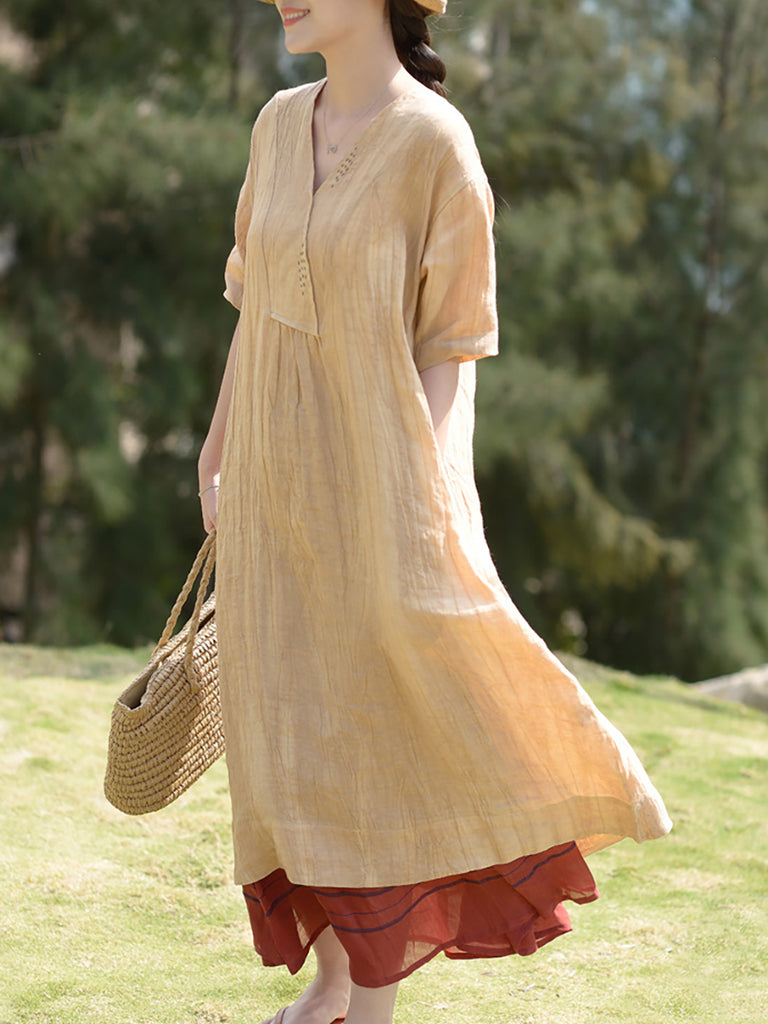 Linen Dress For Women | Buykud Linen Dresses BUYKUD Linen Dress For Women | Buykud Linen Dresses BUYKUD