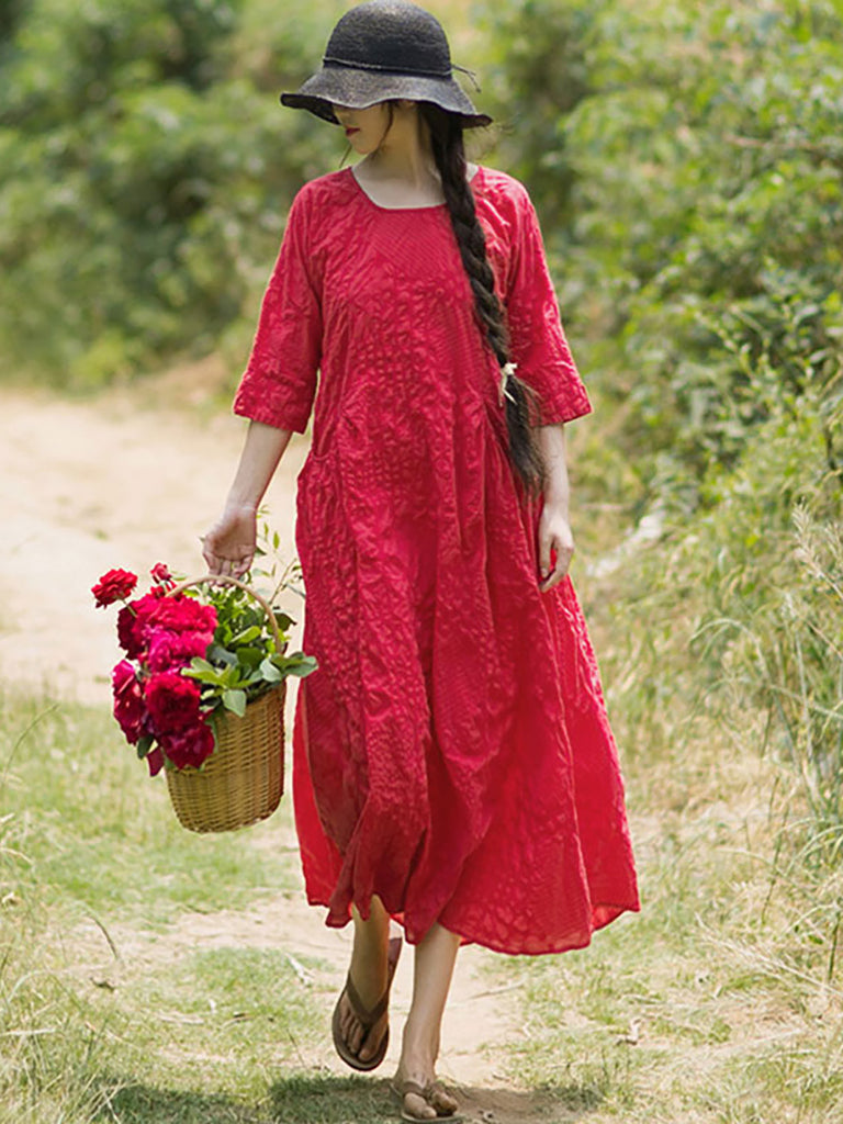 Loose Dresses, Maxi Dresses, Vintage Dresses for Women – Page 3 – BUYKUD
